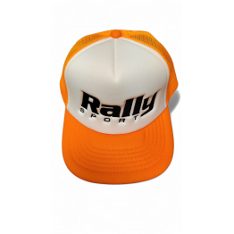 RALLY SPORT TRUCKER gyerek sapka, narancssárga